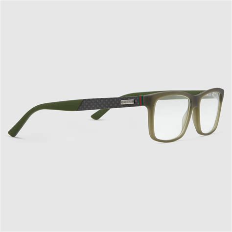 gucci carbon fiber glasses|Round.